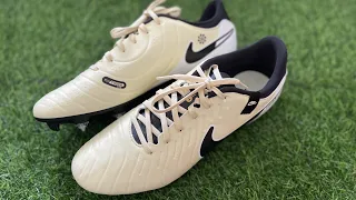 Unboxing Nike Legend Tiempo 10 Academy SG-PRO AC Football Boots + On Feet