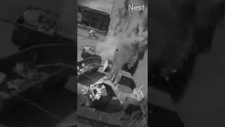 Surveillance video of Davenport building collapse