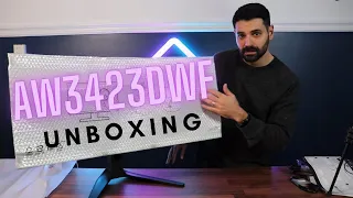 AW3423DWF Unboxing and First Look