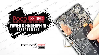 Poco X3 NFC Power & Fingerprint Sensor Flex Replacement - X3 Pro | X3