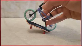 BMX Finger | Flick Trick | BMX Finger bike edit | Tech Deck | Dirt Bike