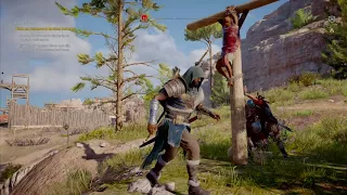 Assassin's Creed Origins crucifixion