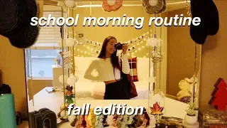 school morning routine 🍁 fall edition | Nicole Laeno