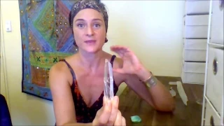 Using Crystal Healing Wands for Chakra Healing: Crystal Healing Session PART 1