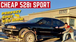 I BOUGHT A RARE BMW 528i SPORT For Less Than The TIRES Cost