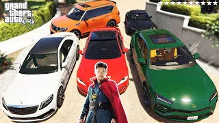 GTA 5 - Stealing Dr.Strange Luxury Cars with Michael! | (Real Life Cars #05)