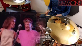 Glass Tiger - "Someday".   🎧 DRUM COVER ⬢ SIMMONS SDS 8 ⬢