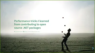 Performance tricks I learned from contributing to open source .NET packages | Daniel Marbach