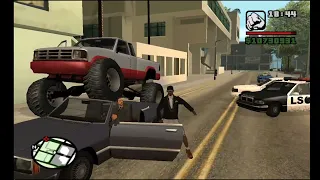 Monster Truck Glitch Compilation GTA San Andreas #gta