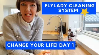 Flylady Babysteps - 31 days - Start here! Day 1 (Your sink)