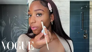 Normani's ’90s-Inspired, Glowy Makeup Routine | Beauty Secrets | Vogue