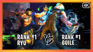 Ryu (Paladin) Vs Guile (Shooting!) -  Street Fighter 6 🔥sf6🔥