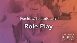 Teaching Technique 23: Role Play