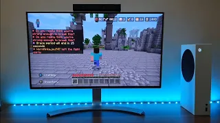 Minecraft Gameplay (Xbox Series S)