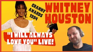 WHITNEY HOUSTON - I WILL ALWAYS LOVE YOU (Live, 1994 Grammy Awards)