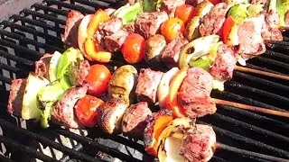 Kebabs - Grilled Marinated Steak Kebabs