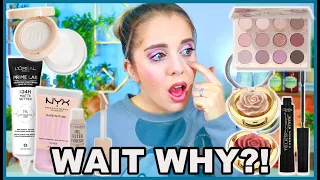 FULL FACE OF NEW DRUGSTORE MAKEUP....|| WE HAD SOME HITS AND DEFINITELY SOME MISSES....
