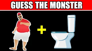 Guess The MONSTERS BY EMOJI | Skibidi Toilet, Garten Of Banban, Rainbow Friend