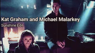 Kat Graham and Michael Malarkey