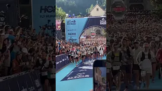 Start UTMB 1 Sept 2023