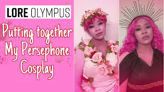 🌸 Lore Olympus 🌸| Persephone Cosplay DIY
