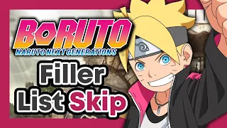 BORUTO Filler List - Filler episodes to skip in Boruto