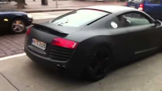 Audi R8 V8 w/ Capristo exhaust REV'S + acceleration's [Mr Tali]