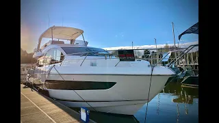 New Sunseeker Manhattan 68 Docking & Manoeuvring - Captains View of this £2.4m GBP Yacht