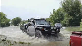 Deep River Crossing NZ | Isuzu Bighorn - Nissan Safari - Hilux