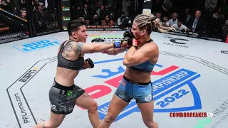 PFL Larissa Pacheco beats Kayla Harrison post fight discussion!