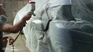 Грунт наповнювач Dyna 5+1 HB ,  підготовка грунта під фарбування