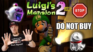 DO NOT BUY LUIGI'S MANSION 2 HD ON NINTENDO SWITCH!