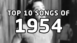 Top 10 songs of 1954