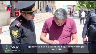 Qanunsuz küçə ticarəti ilə bağlı monitorinqlər keçirilib