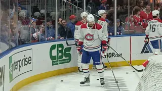 NHL - Juraj Slafkovsky #20 - Montreal Canadiens - skating before the game