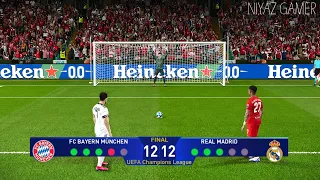 PES 2020 | Bayern Munich vs Real Madrid | UEFA Champions League Final UCL Penalty Shootout Gameplay