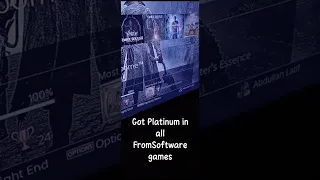 Got Platinum in all SOULS games