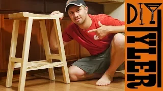 Maple Bar Stools | How to Make Bar Stools Using Loose Mortise and Tenon Joinery