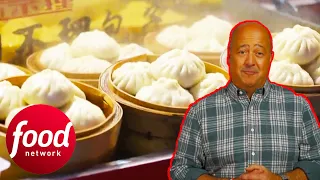 Andrew Zimmern Explores The History Of Chinese Bao Buns | Bizarre Foods: Delicious Destinations