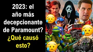 Paramount 2023 de la cima a la decepción: Malas fechas de estreno, franquicias dañadas, altos costos