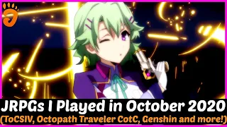 JRPGs I Played in October 2020