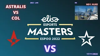 ASTRALIS VS COMPLEXITY - NUKE (MD1)(EN) - ELISA MASTER ESPOO 2022