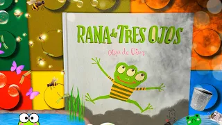 Cuentos infantiles en español; Rana de tres ojos libro infantil en español