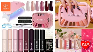 Modelones распаковка/готовый набор для покрытия гель-лаком/Pink Lipstick Series Starter Kit