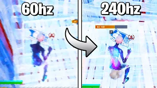 I Went from 60hz to 240hz and This Happend... (INSANE REACTION)