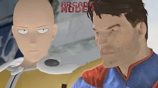 SAITAMA (ONE PUNCH MAN) vs. SUPERMAN | ARCADE MODE! [EPISODE 3]