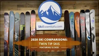 2020 Men's Twin Tip Freestyle and All-Mountain Ski Comparison