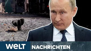 UKRAINE-KRIEG: Heftige Gefechte im Süden und Osten! Putin setzt Streubomben ein  | WELT Nachtstream