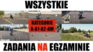 EGZAMIN NA PLACU MANEWROWYM 2021 - wszystkie zadania kategoria A / WORD Łódź / Turbo Pabianice