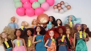 Barbie Kombin Challenge Lol Toplarından Ne Çıkarsa Çok Konuşmadan Barbie Giydirme :) Bidünya Oyuncak